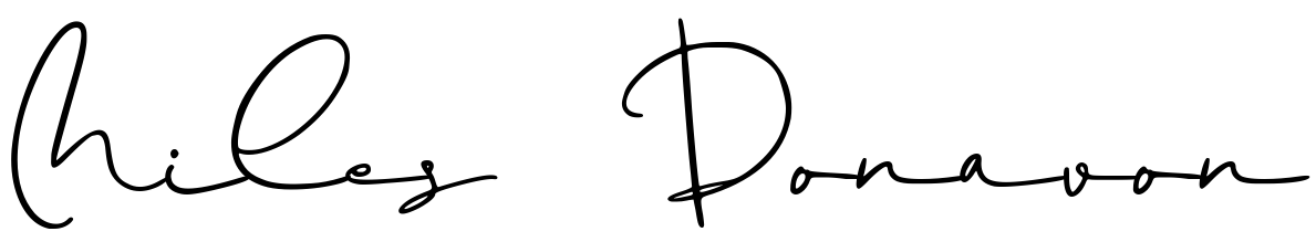 Miles Donovan Signature